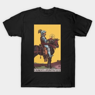 Tarot Card = Knight of Pentacles T-Shirt